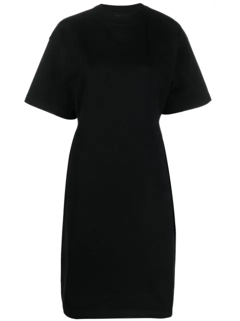 Balenciaga Hourglass cotton T-shirt dress Black 725821TNVM7