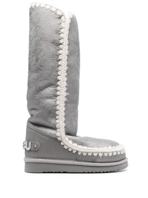 Mou 40 knee-length boots Grey FW101052B