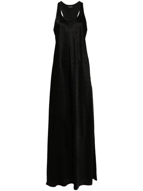 Balenciaga Letters gown Black 725081TNO05