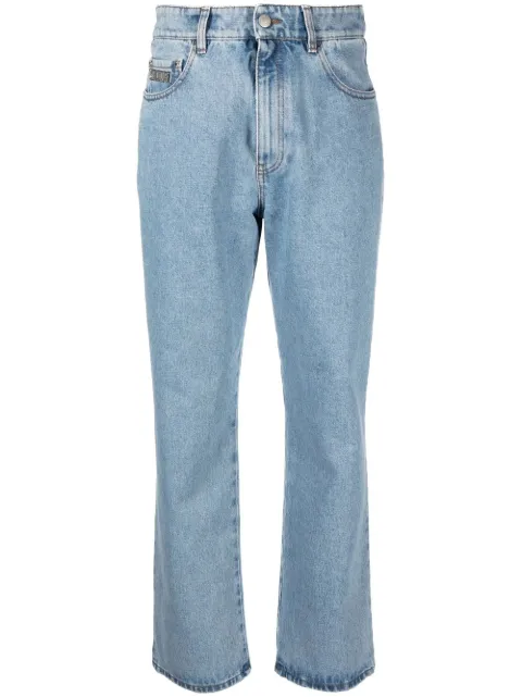 GCDS high-waist straight jeans Blue AI22W35021055