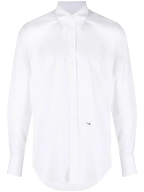 DSQUARED2 easy slim 70's shirt White S74DM0708S47420