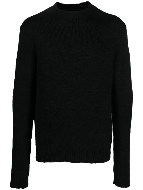 Jil Sander crew-neck jumper Black J47GP0021J14523