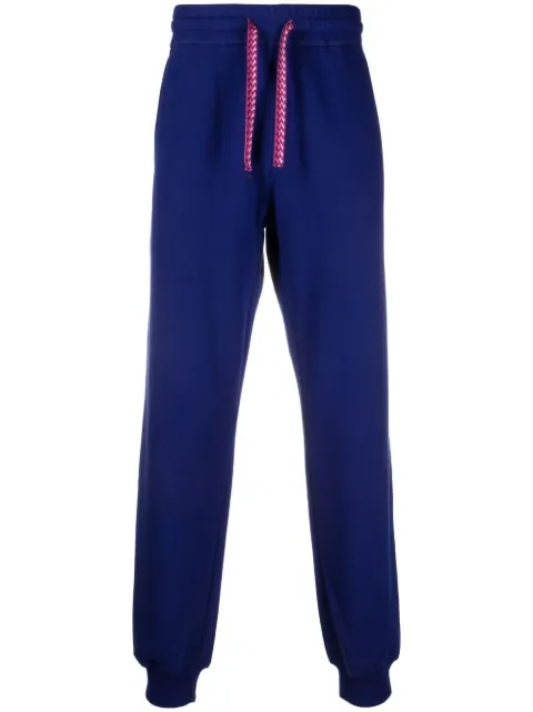 Lanvin drawstring-waistband detail track pants Blue RMTR0041J209H22