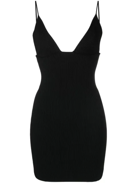 DSQUARED2 V-neck mini dress Black S75CV0594S18171