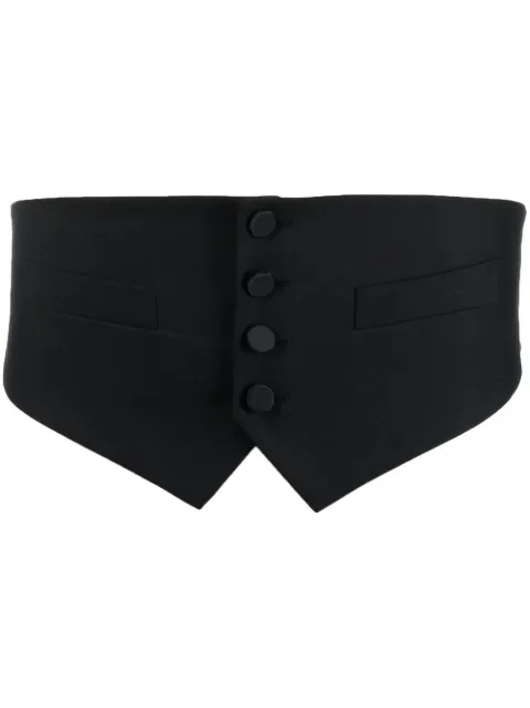 DSQUARED2 tuxedo vest Black S74FB0306S39408