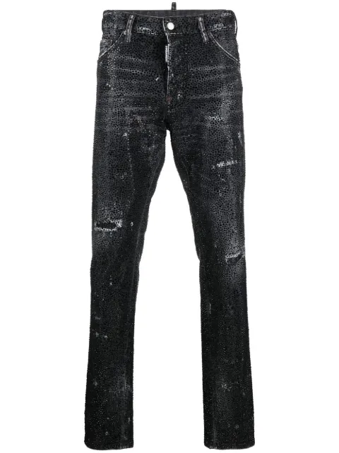 DSQUARED2 Cool Guy straight-leg jeans Black S74LB1288S30357