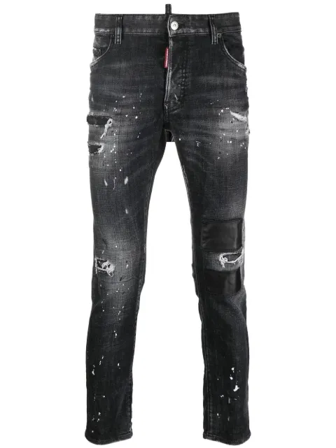 DSQUARED2 black clean wash Cool Guy jeans Black S74LB1223S30357