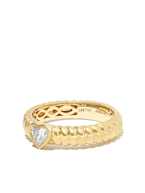 Anita Ko 18kt yellow gold Zoe diamond ring Gold AKRZHDYG