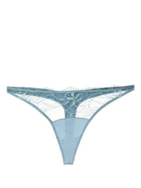Fleur Of England Ocean high-waisted thong Blue OceanHighWaistedThong