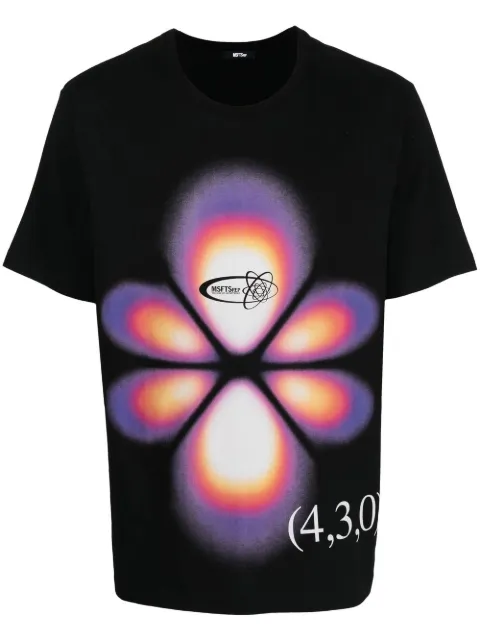 MSFTSrep graphic-print T-shirt Black 33MSFM001S10226950