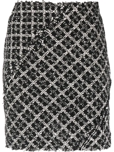 Rodebjer knitted texture skirt Black 2210225
