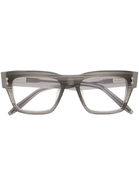 Akoni Columba square-frame glasses Grey AKX100E