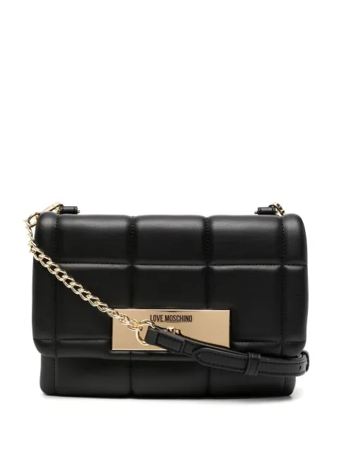 Love Moschino quilted cross body bag Black JC4419PP0FKR0000