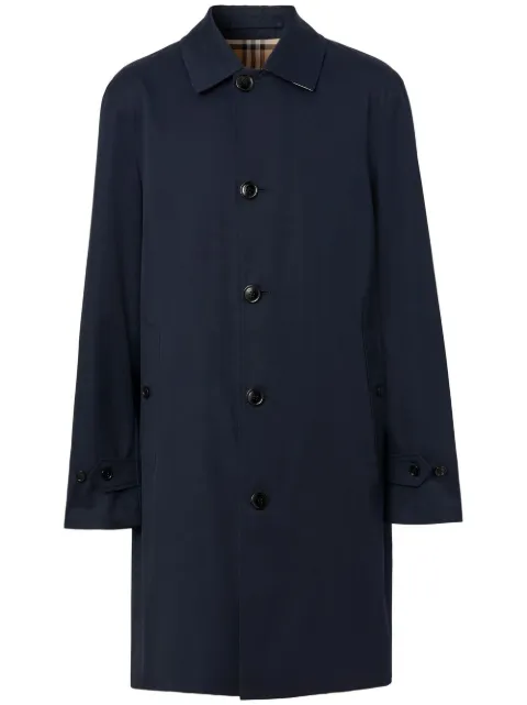 Burberry The mid-length Paddington Heritage car coat Blue 8058262