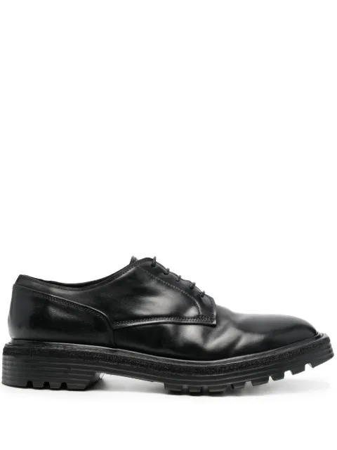 Premiata King Brass leather Derby shoes Black 32007KINGBRASS