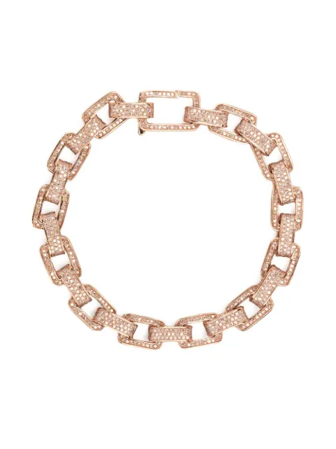 SHAY 18K rose gold deco diamond bracelet Gold SB346RGDIA