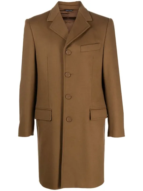 A.N.G.E.L.O. Vintage Cult 2000s single-breasted coat Brown ANG350ZDD