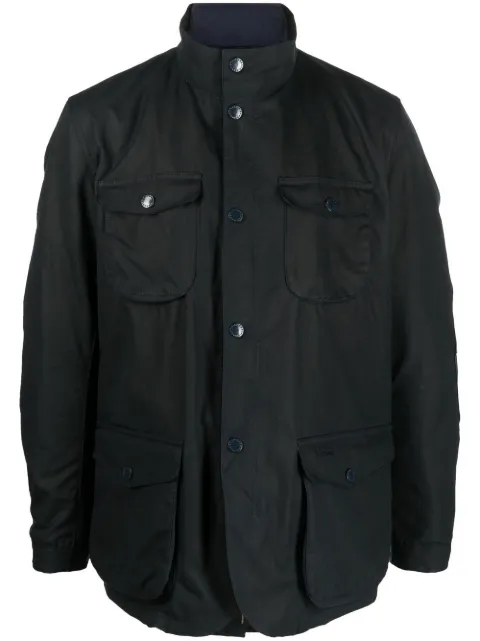 Barbour Ogston Waxed cotton jacket Blue MWX0700