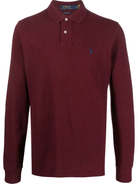 Polo Ralph Lauren long-sleeved polo shirt Red 710680790095