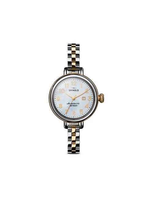 Shinola Birdy 3HD 34mm White S0120077932