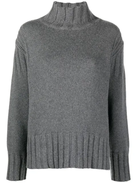 Jil Sander roll-neck cashmere jumper Grey J40GP0019J13207