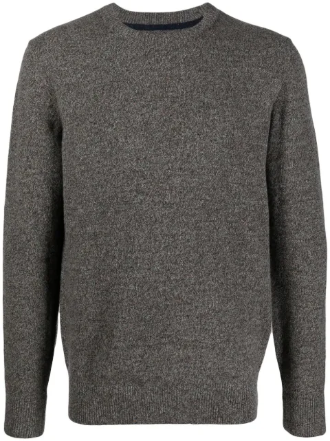 Barbour crewneck knitted jumper Brown MKN0844GY78