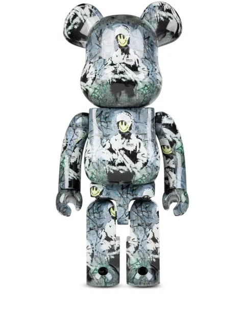 MEDICOM TOY Riot Cop BE@RBRICK figure Grey MEDI0047