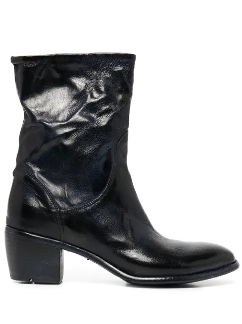 Madison Maison zip-fastening mid-calf boots Blue AH26A
