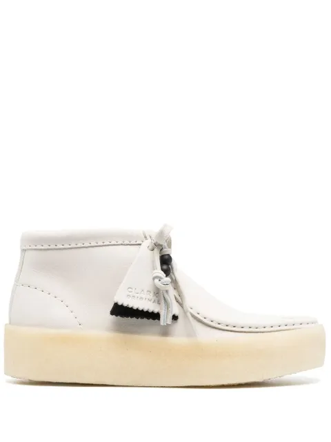 Clarks Originals Wallabee derbt shoes White 26168988WALLABEECUPBT