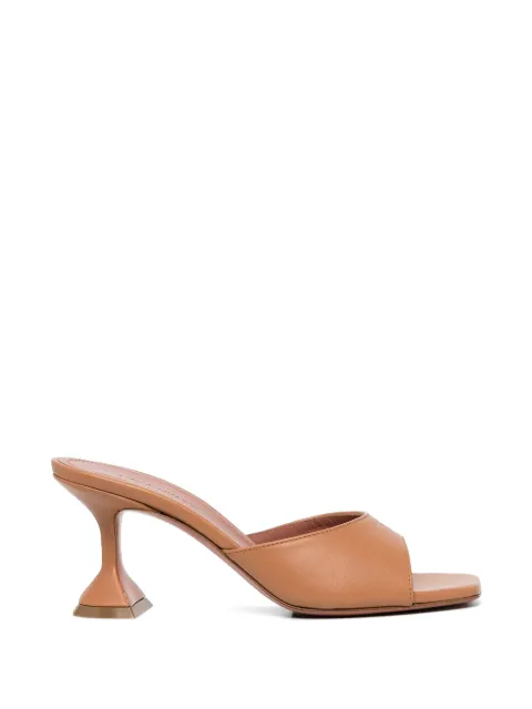 Amina Muaddi Lupita sandals Brown LUPITASLIPPER70