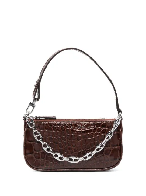 BY FAR Mini Rachel tote bag Brown 20CRMIRANEDSMA