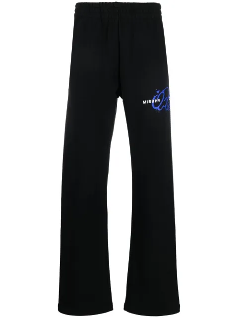 MISBHV x UFO361 logo-print track pants Black 022EX350UFO