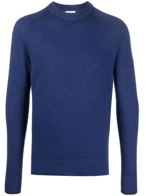 Malo crew-neck cashmere jumper Blue UXA226F1B93