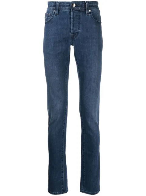 Sartoria Tramarossa Leonardo mid-rise skinny jeans Blue LEONARDO