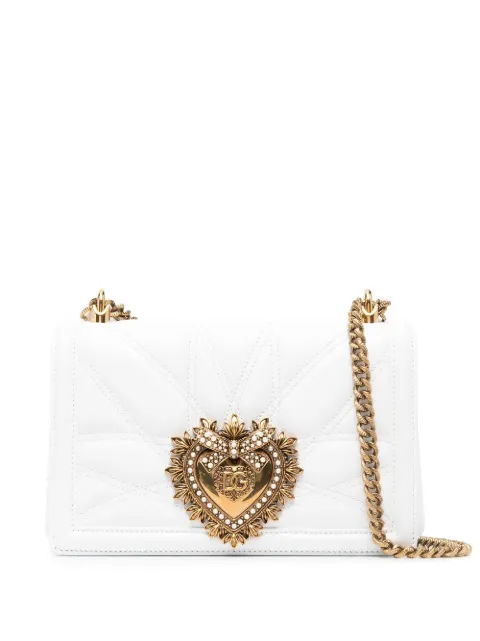 Dolce & Gabbana medium Devotion shoulder bag White BB7158AW437