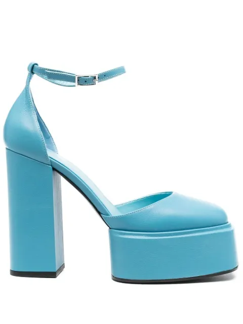3juin platform-sole 90mm pumps Blue 323W5001O0657702