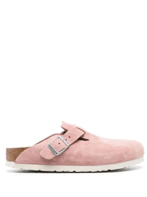 Birkenstock suede-leather clogs Pink 1023263