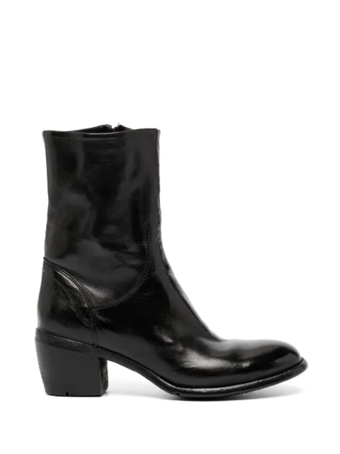 Madison Maison zip-fastening mid-calf boots Black AH26A