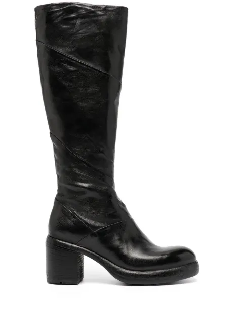 Madison Maison knee-length block-heel 80mm boots Black FY02A