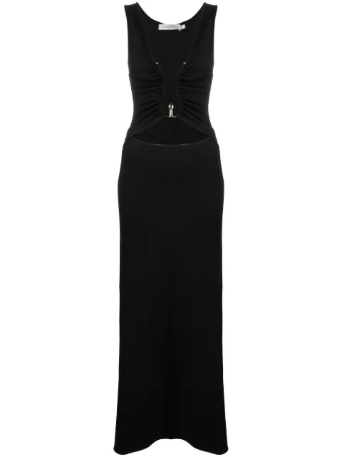Christopher Esber Polar Orbit cut-out maxi dress Black F22D38