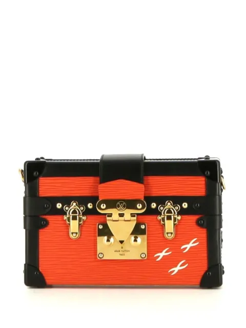 Louis Vuitton Pre-Owned Épi mini trunk bag Orange 389465