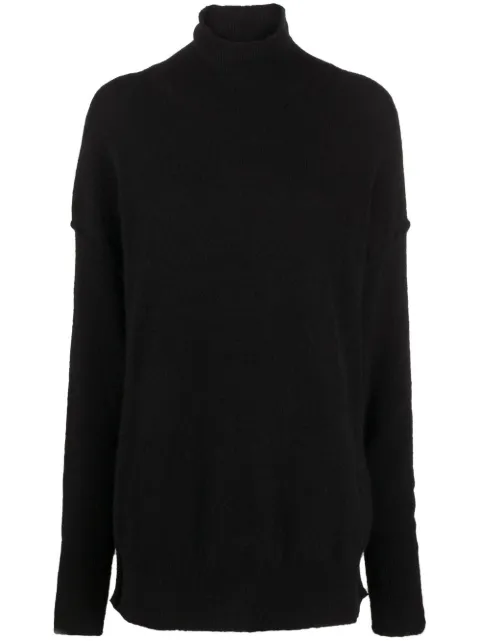 Uma Wang roll-neck knitted jumper Black UK7164
