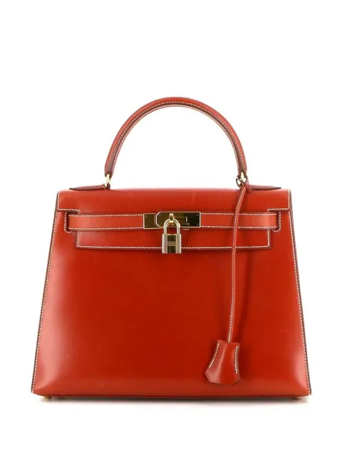 Hermès Pre-Owned pre-owned Kelly 28 two-way bag Red 390047