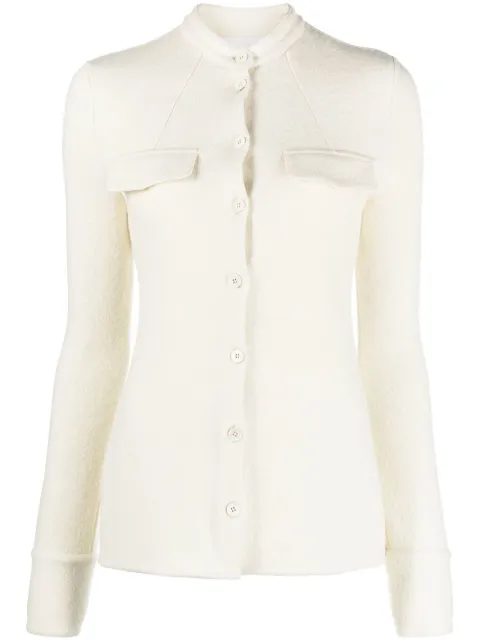 Jil Sander long-sleeve shirt Neutrals J02DL0018J40016