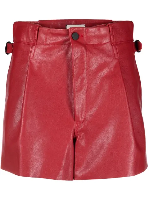 The Mannei high-rise biker shorts Red W22TMELCHE