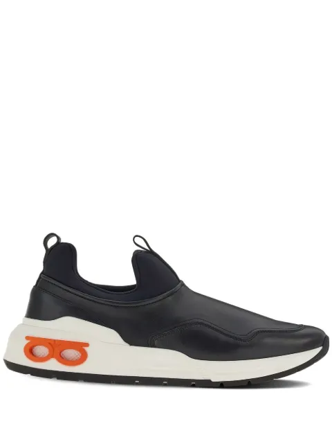 Ferragamo Gancini low-top sneakers Black 757644