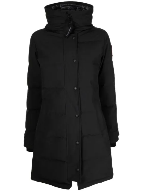 Canada Goose Shelburne quilted hooded coat Black 3802W9061