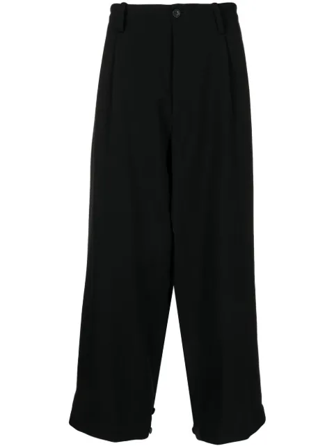 Undercover mid-rise straight trousers Black UI2B4501
