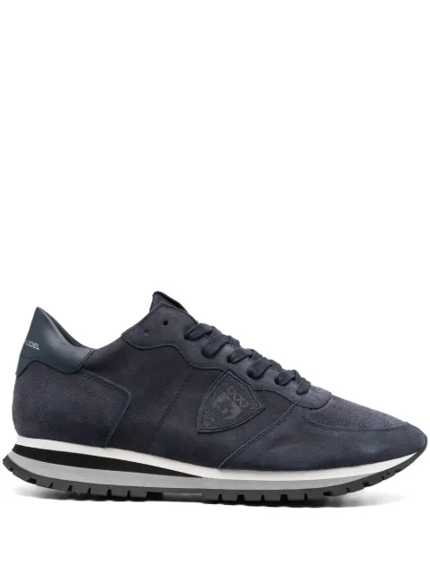 Philippe Model Paris TRPX suede low-top sneakers Blue TZLUDR05