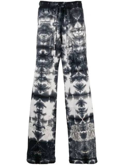 Nahmias tie-dye wide-leg trousers Blue SS23W1P8423
